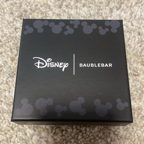 NWT Disney x Baublebar Minnie Mouse Halloween Cat Ears Purple Bow Stud Earrings - Picture 7 of 7